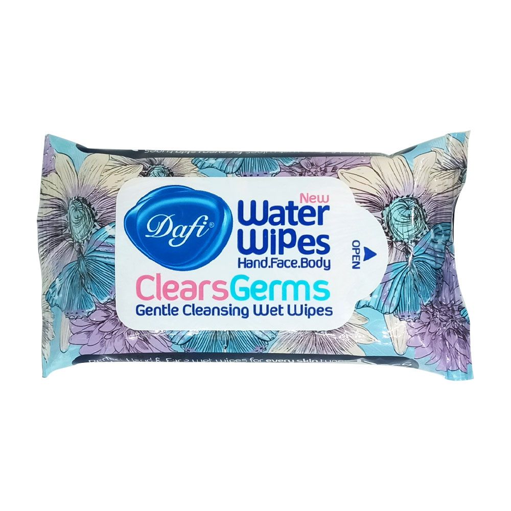 دستمال مرطوب پاک کننده دست و صورت 12 برگ