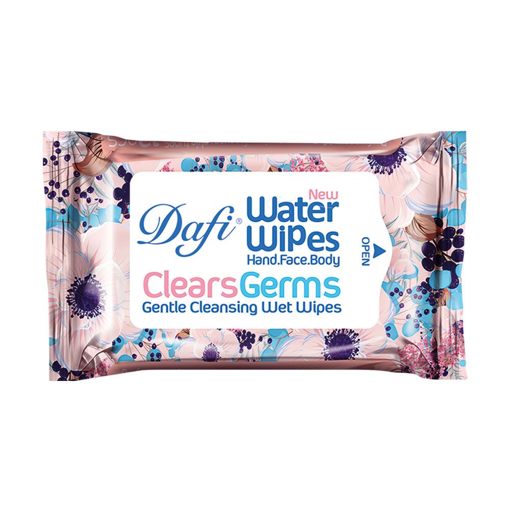 دستمال مرطوب پاک کننده دست و صورت 12 برگ