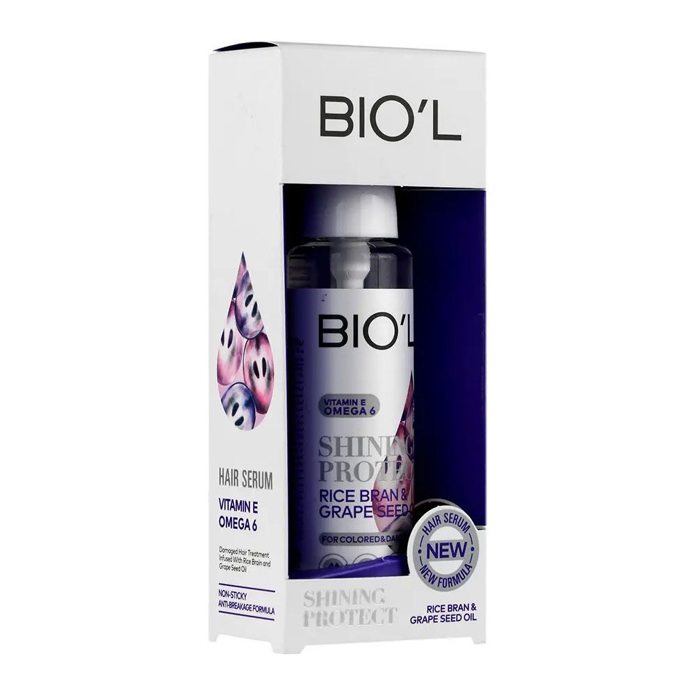 سرم مو با روغن هسته انگور و سبوس برنج