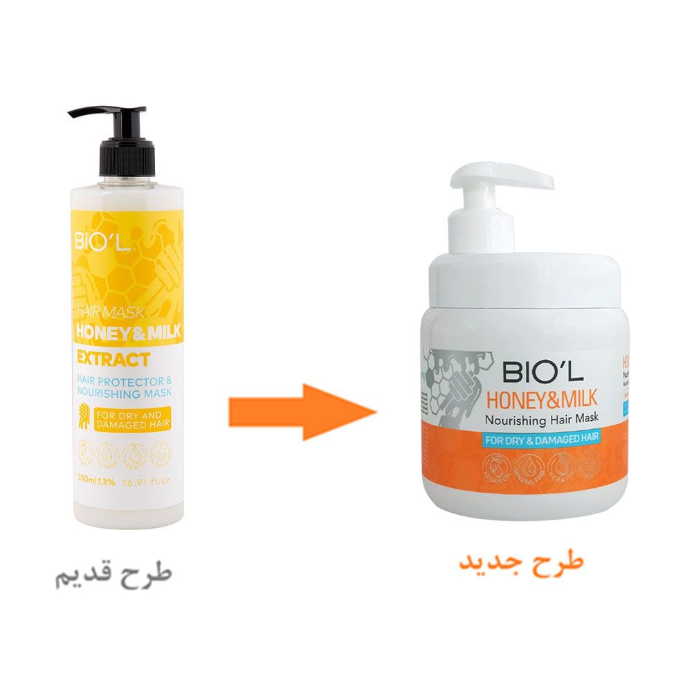 ماسک موی شیر و عسل، کنترل کننده ریزش مو