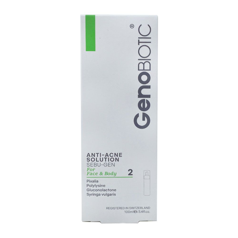 محلول ضد آکنه صورت و بدن