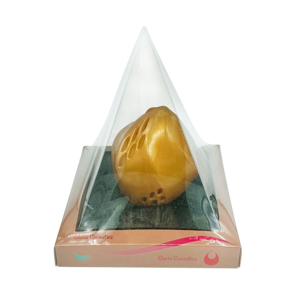 ست پد اسفنج آرایشی همراه با کیس بنفش 