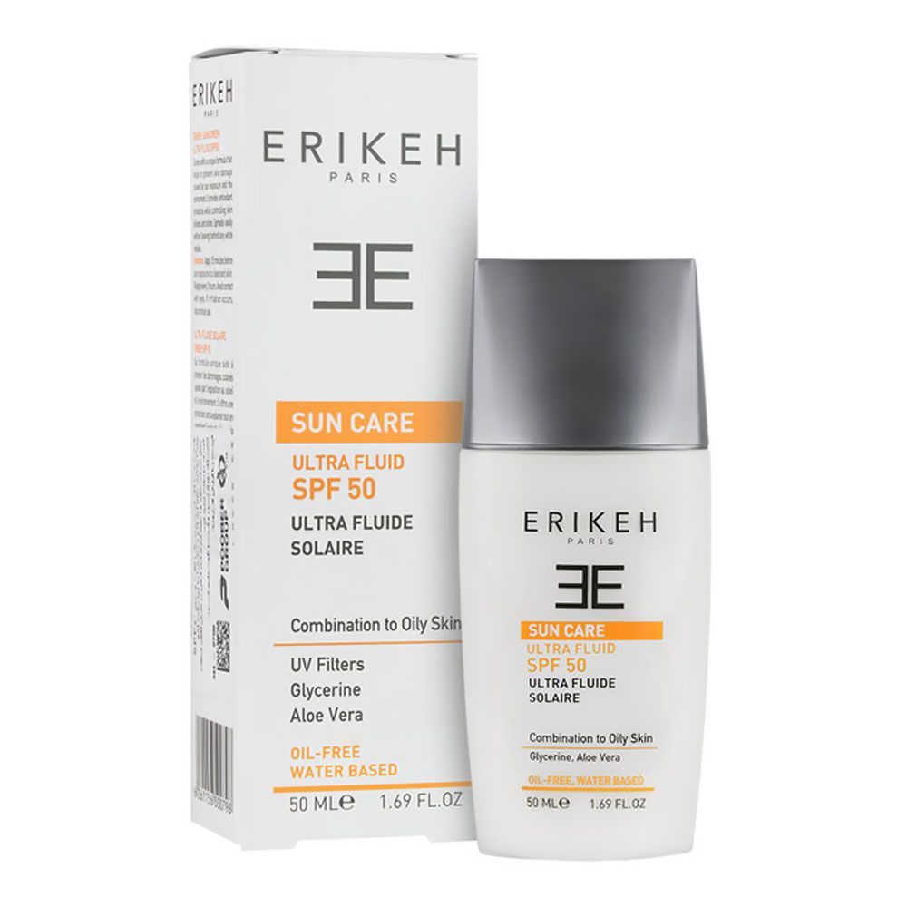 فلوئید ضد آفتاب بی‌رنگ مخصوص پوست مختلط تا چرب