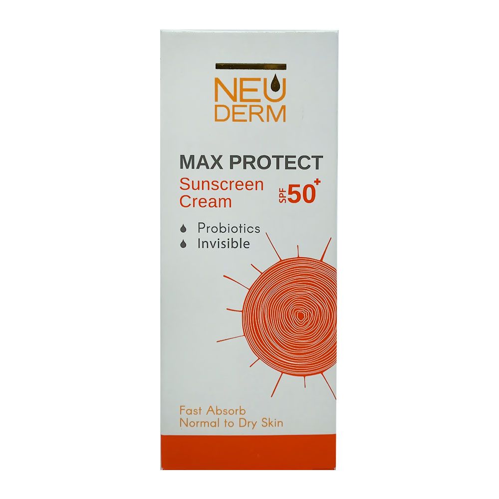 ضد آفتاب مکس پروتکت بی رنگ مناسب انواع پوست  SPF 50