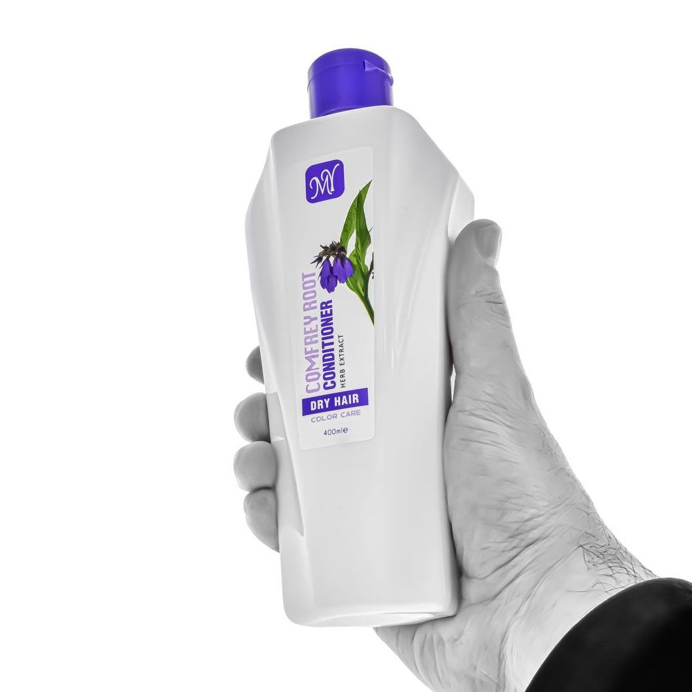 نرم‌کننده مو گیاهی  گل گاو زبان مناسب برای موهای خشک