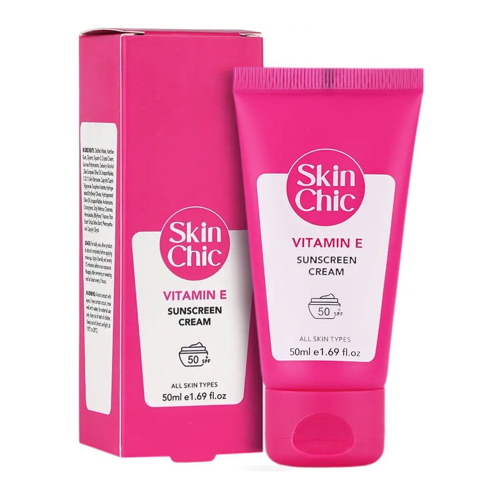 ضدآفتاب SPF 50 حاوی ویتامین E