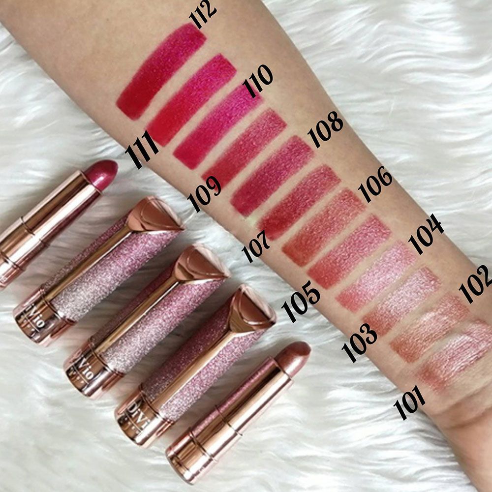 رژلب جامد شاین دار 101 