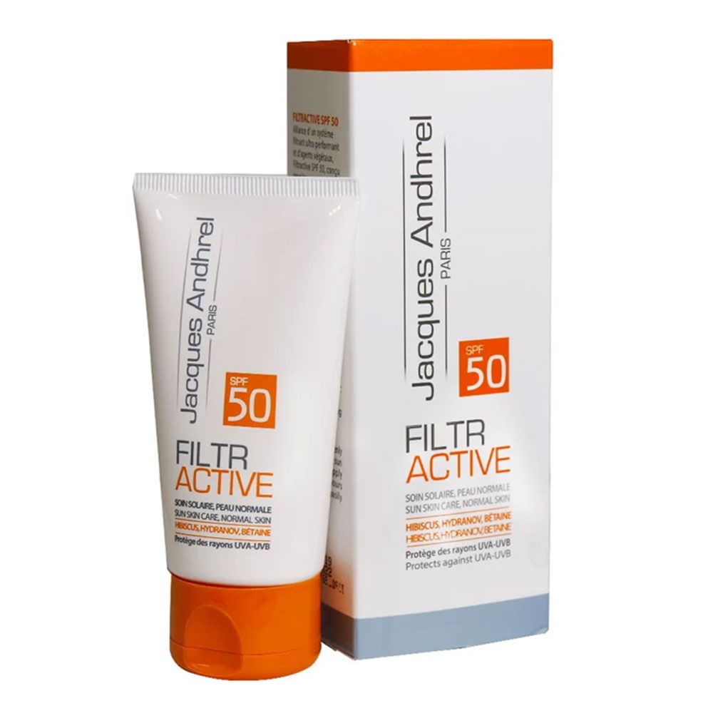 ضد آفتاب بی رنگ مناسب پوست خشک و معمولی + SPF50
