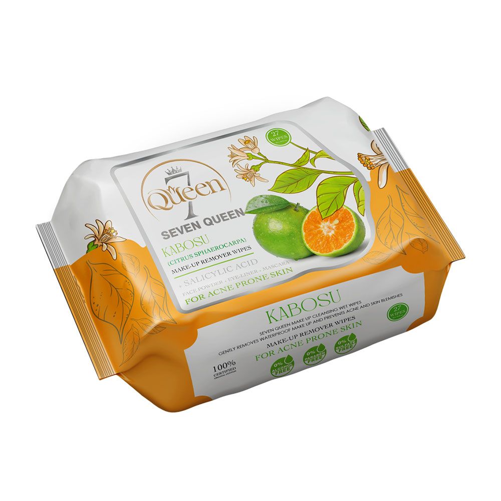 دستمال مرطوب آرایش پاک کن با عصاره نارنگی