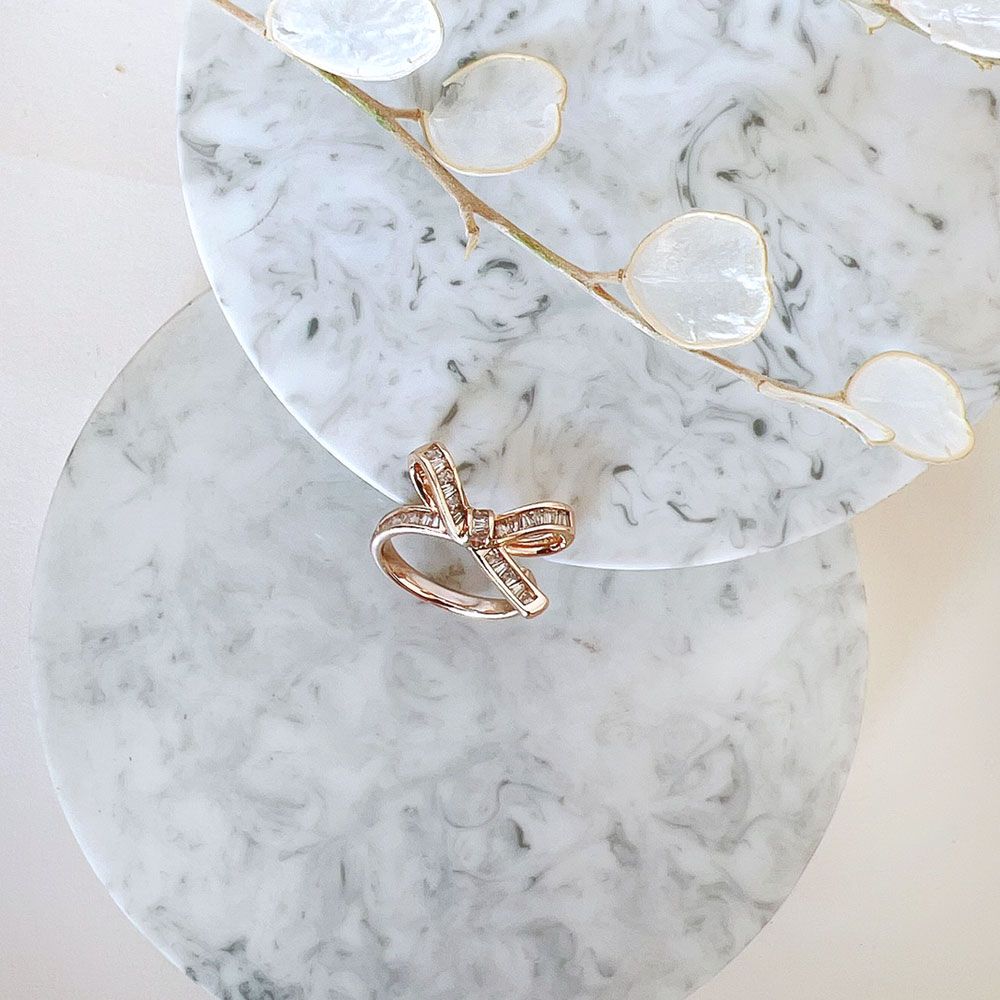 انگشتر ژوپینگ پاپیون طلایی