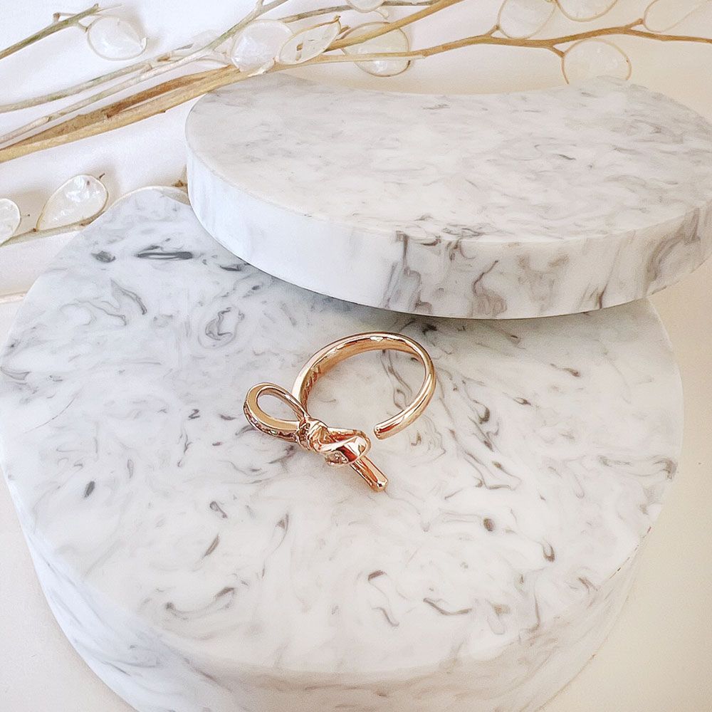 انگشتر ژوپینگ پاپیون طلایی