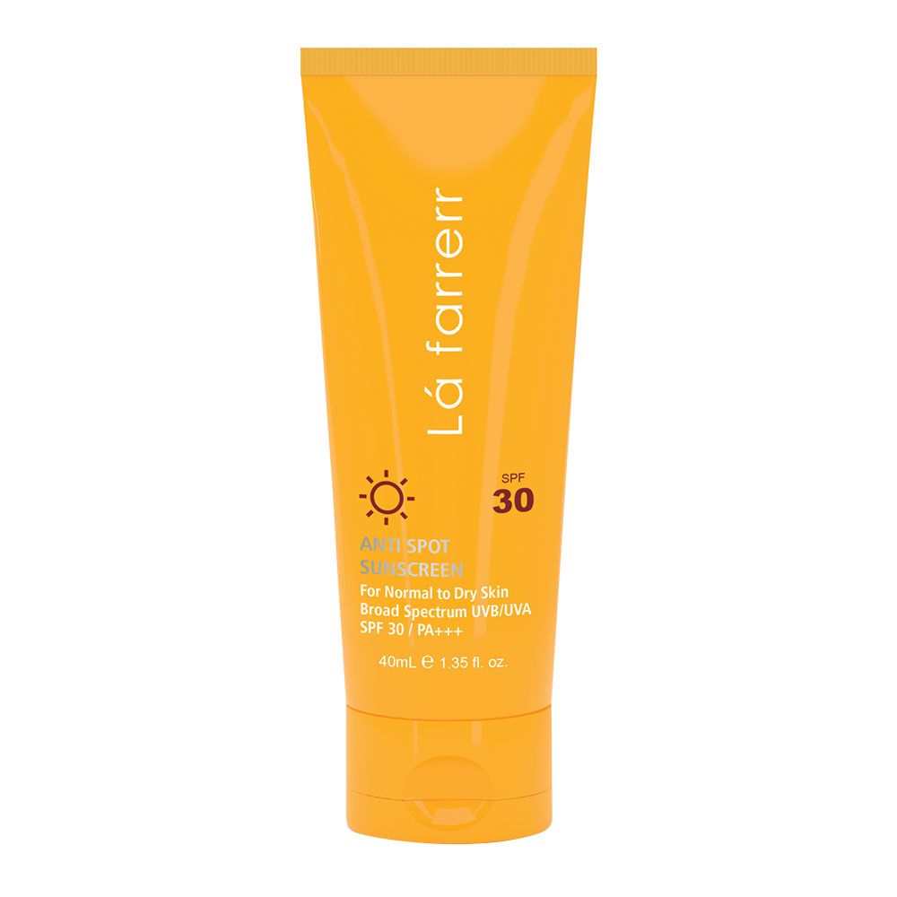 ضدآفتاب و ضدلک بیرنگ لافارر SPF30 پوست نرمال تا خشک 40 میلیلیتر لافارر — Dry / Normal / Untinted