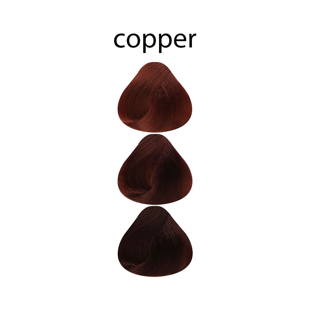 رنگ موی زنانه مسی 6.44