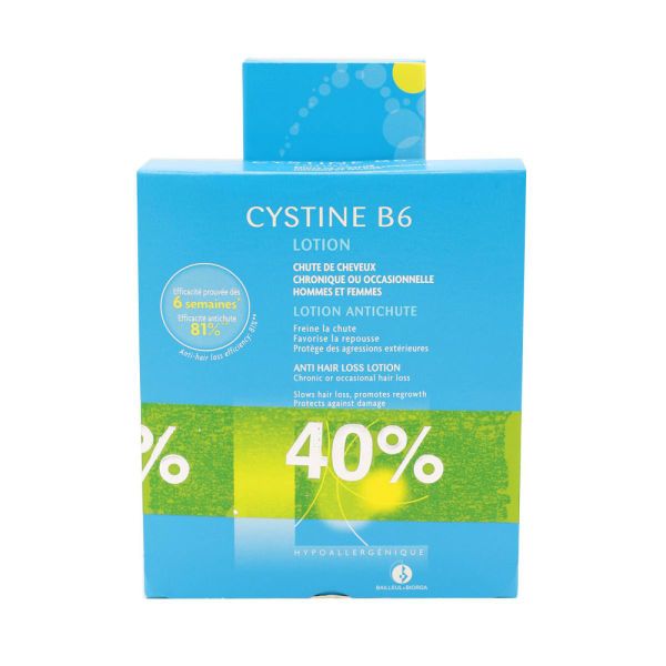 پک شامپو ضد ریزش سیستیفن و لوسیون سیستین B6