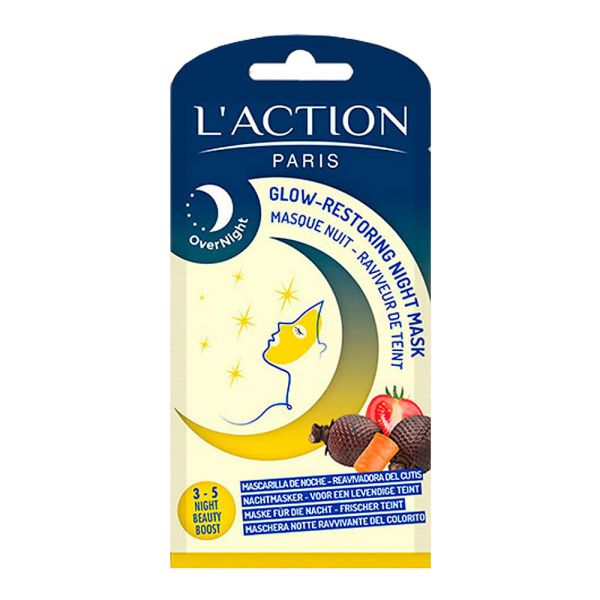 ماسک شب درخشان کننده پوست