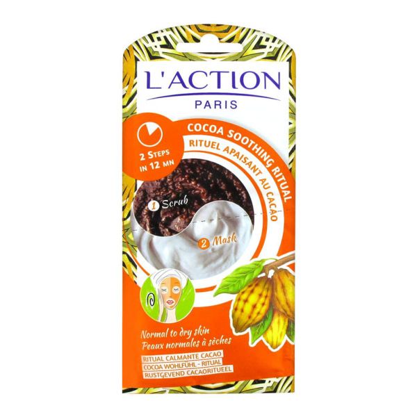 ماسک و اسکراب تسکین دهنده پوست