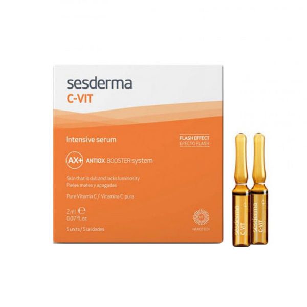 سی ویت آمپول شفاف کننده و آنتی اکسیدان با اثر فوری