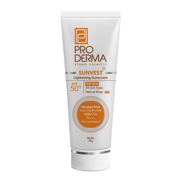ضد آفتاب فاقد چربی SPF50 بژ طبیعی 
