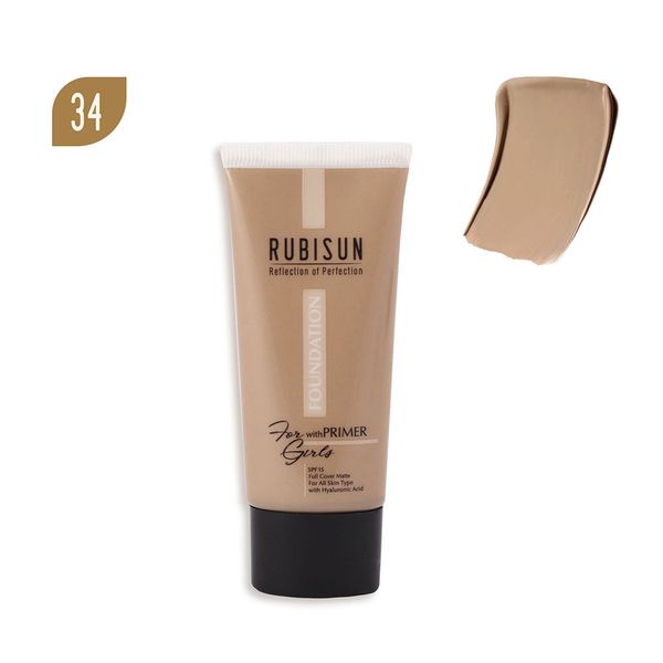 کرم پودر پلاس ضد آب SPF15 34