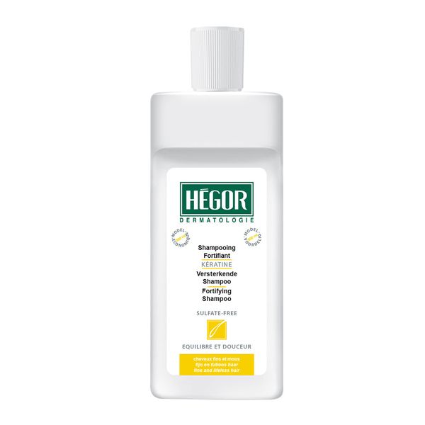 شامپو کراتین تقویت کننده موی نازک و شکننده فاقد سولفات 500 میل 