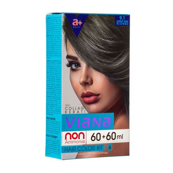 کیت رنگ موی بدون آمونیاک زنانه 9.1