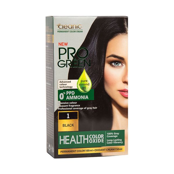 کیت رنگ موی طبیعی بدون آمونیاک زنانه 1.0