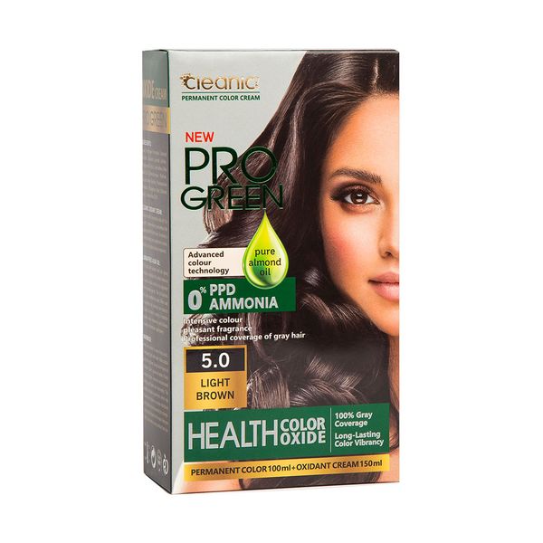 کیت رنگ موی طبیعی بدون آمونیاک زنانه 5.0