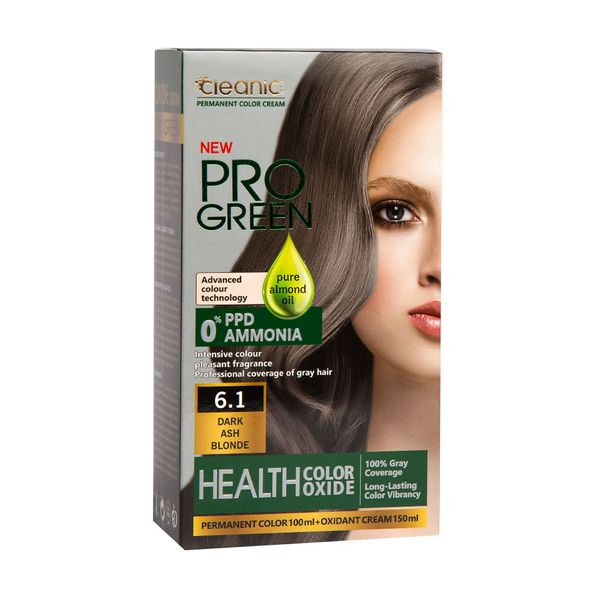 کیت رنگ موی خاکستری  بدون آمونیاک زنانه 6.1