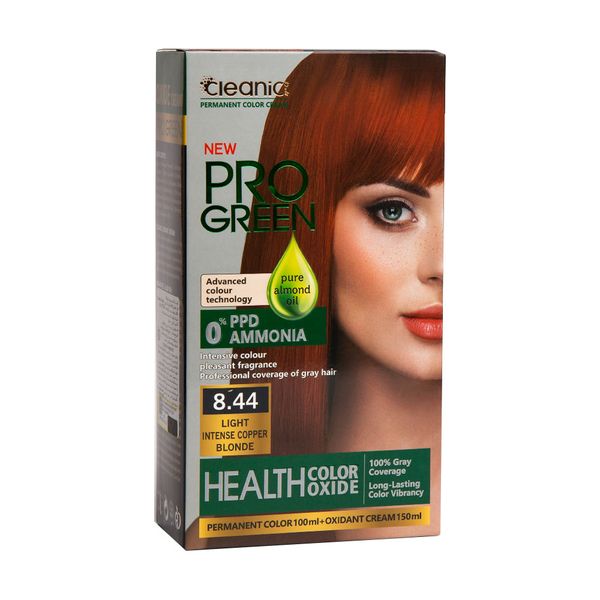 کیت رنگ موی مسی بدون آمونیاک زنانه 8.44