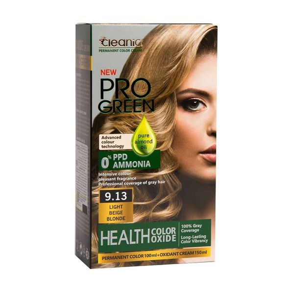 کیت رنگ موی بژ بدون آمونیاک زنانه 9.13