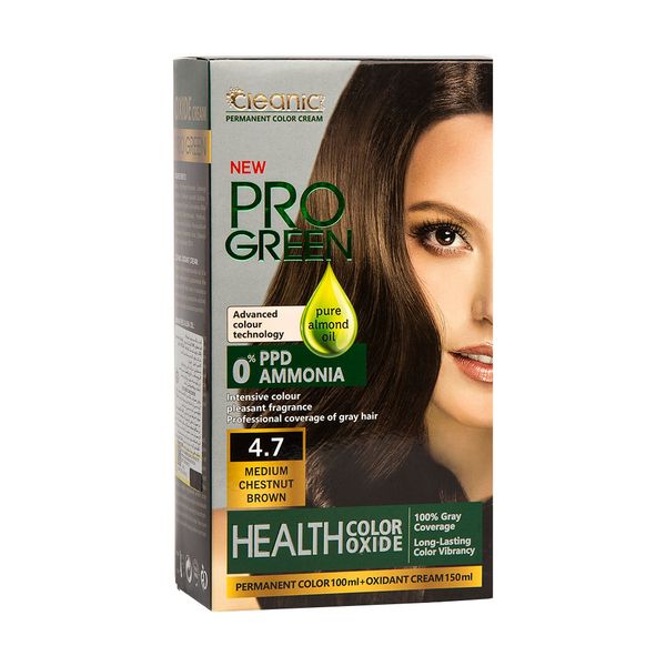 کیت رنگ موی بلوطی بدون آمونیاک زنانه 4.7