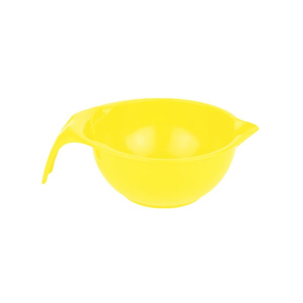 کاسه رنگ مو زرد 