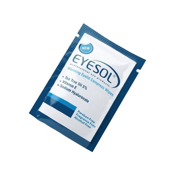 پد پاک کننده پلک و مژه