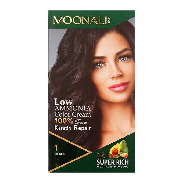 کیت رنگ مو سری رنگهای طبیعی 1