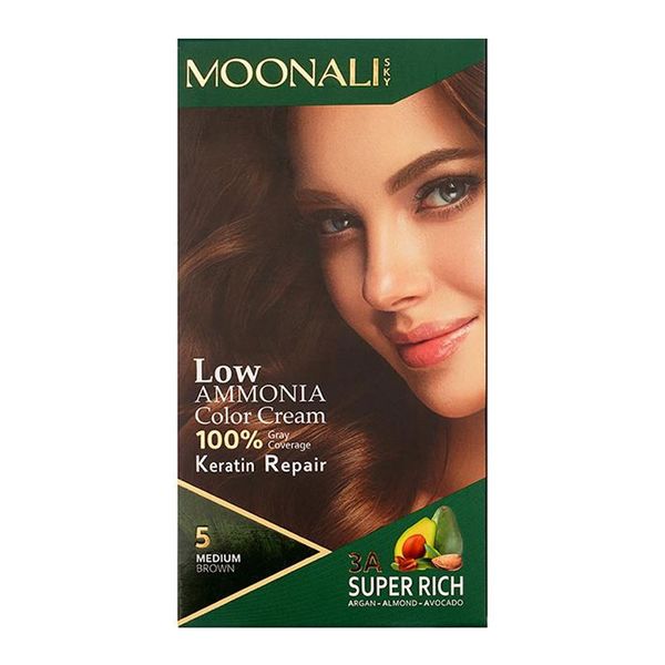 کیت رنگ مو سری رنگهای طبیعی 5