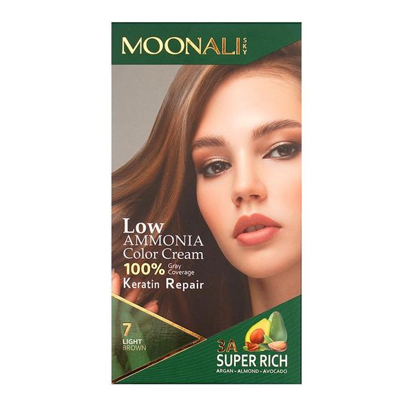 کیت رنگ مو سری رنگهای طبیعی 7