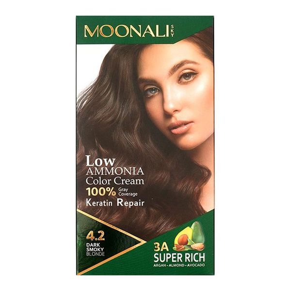 کیت رنگ مو سری رنگهای دودی 4.2