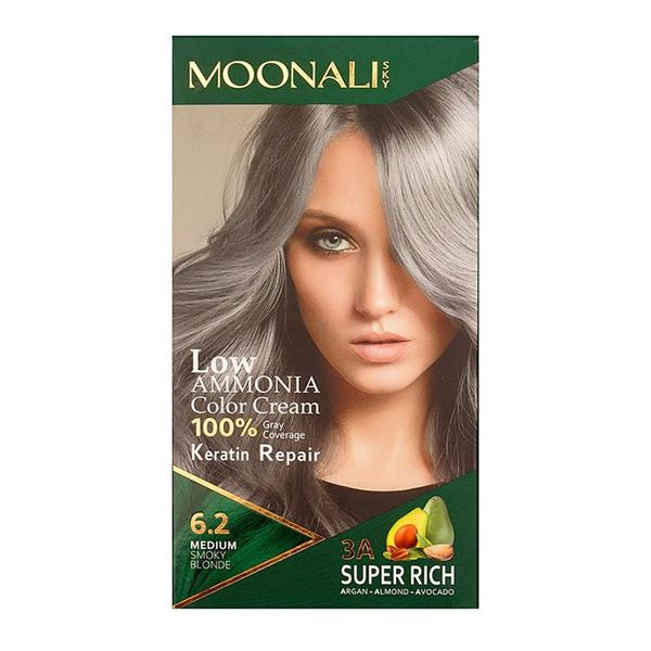 کیت رنگ مو سری رنگهای دودی 6.2