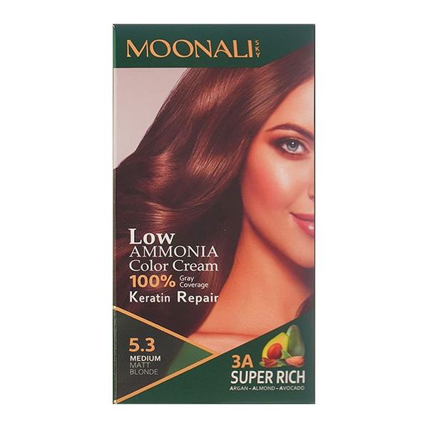 کیت رنگ مو سری رنگهای زیتونی 5.3