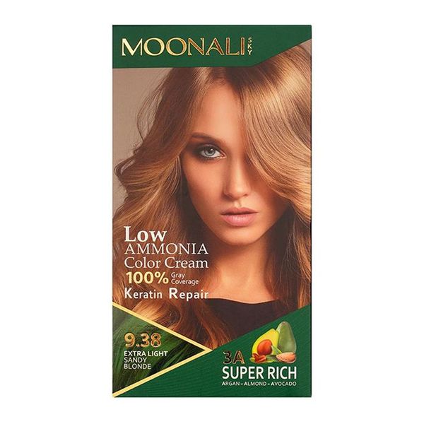 کیت رنگ مو سری رنگهای بلوند شنی 9.38