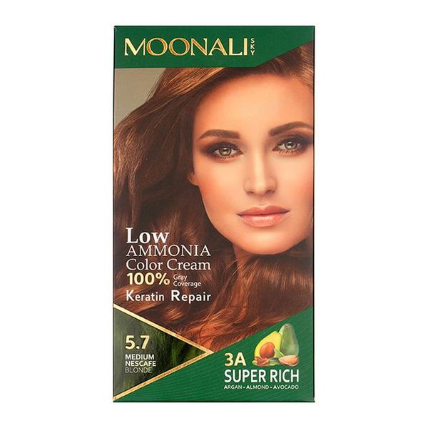 کیت رنگ مو سری رنگهای نسکافه ای 5.7