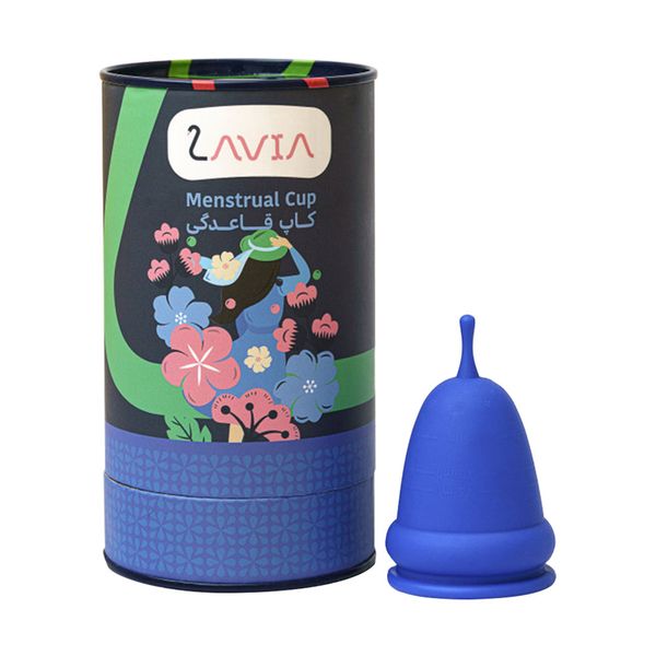 کاپ قاعدگی سایز کوچک آبی 