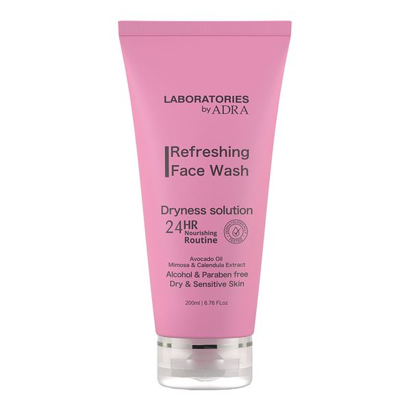 ژل شستشوی صورت لابراتوریز مناسب پوست خشک و حساس 200 میل 