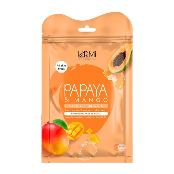 دبل شیت ماسک آبرسان پاپایا و انبه