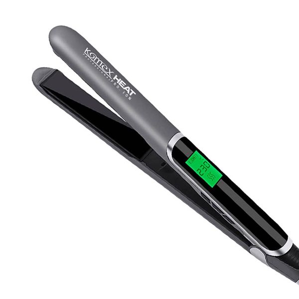 اتو مو حرفه ای تیتانیوم طوسی KM115