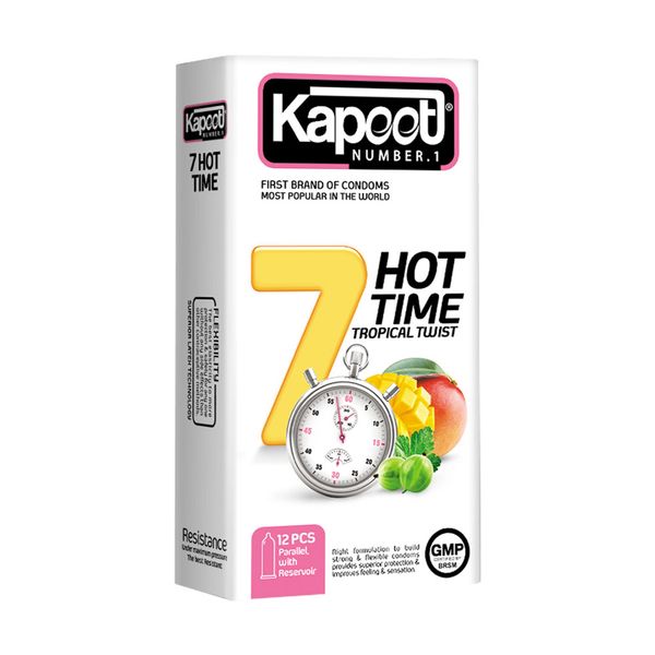 کاندوم 12 عددی 7Hot Time