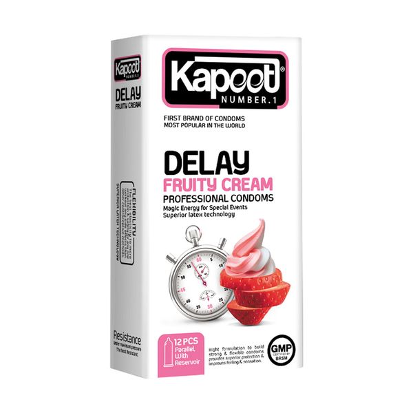 کاندوم 12 عددی Fruity Cream