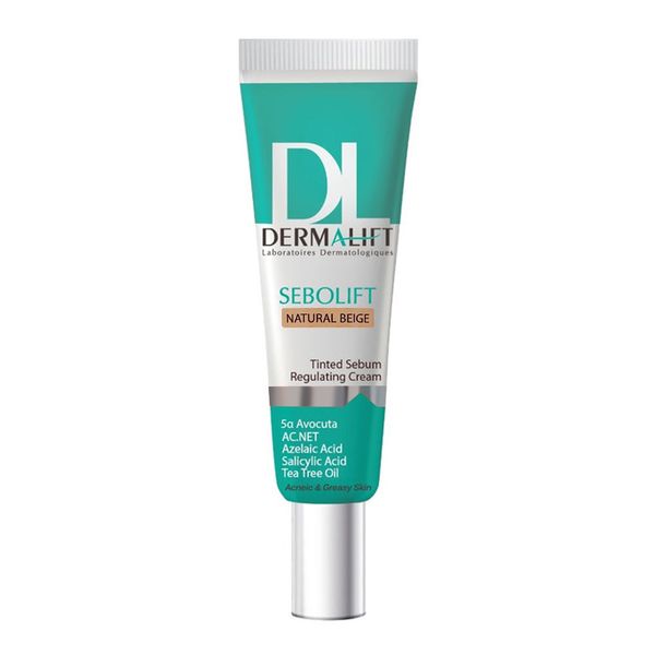 کرم رنگی متعادل کننده چربی پوست سبولیفت بژ طبیعی 