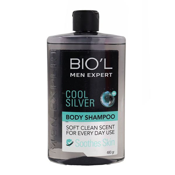 شامپو بدن مردانه کول سیلور