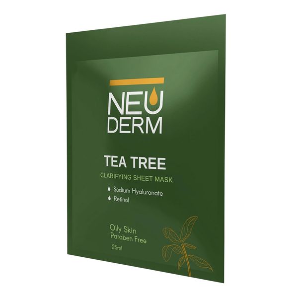 ماسک صورت ورقه ای درخت چای